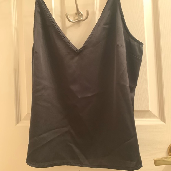 Dynamite Black Silk Tank Top - Picture 4 of 4